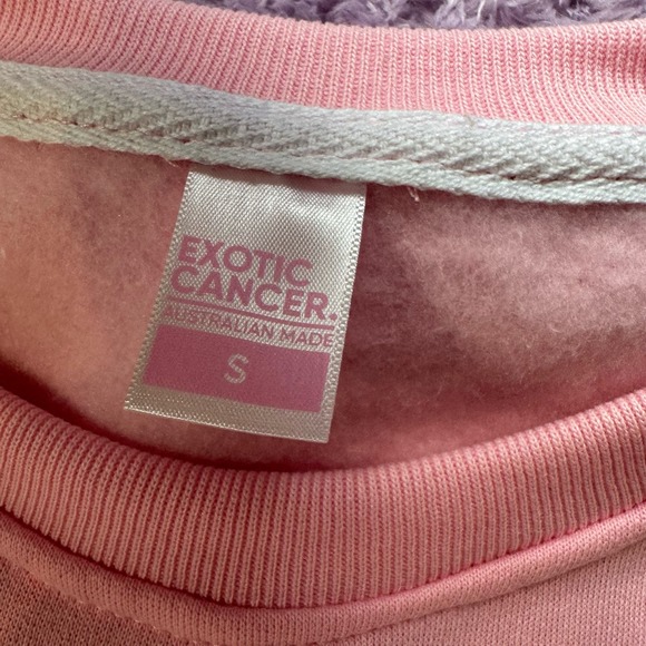 Exotic Cancer • FYPM Baby Pink Sassy Crewneck Sweatshirt - Picture 5 of 10
